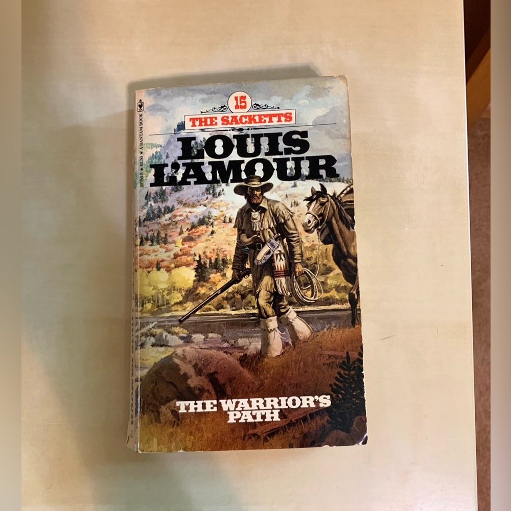 The Warrior's Path by Louis L'Amour used paperback book
